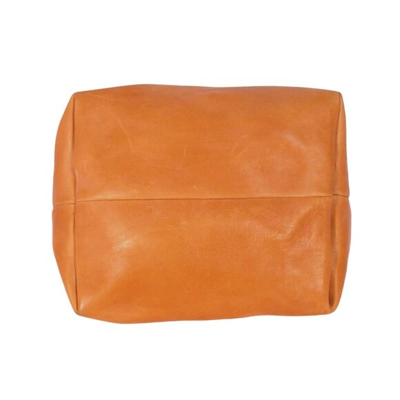 PENNYROYAL $650 XL Whiskey Leather Bucket Tote Bag - Hand Made in Sonoma, USA - Picture 5 of 8